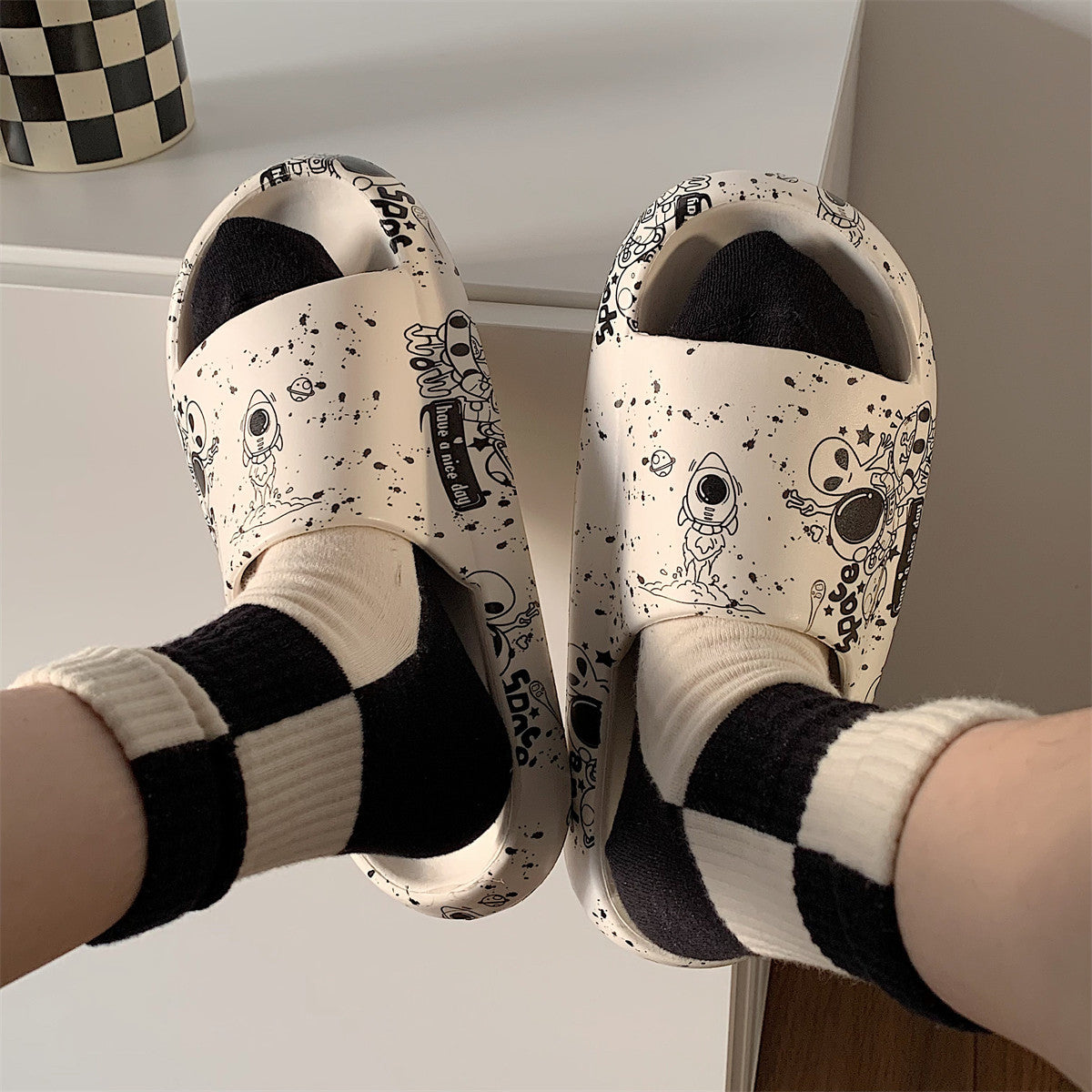 Graffiti Sandals and Slippers