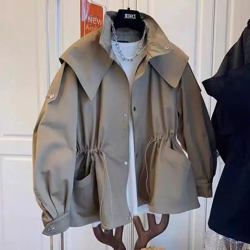 Chaqueta Oversize Beige