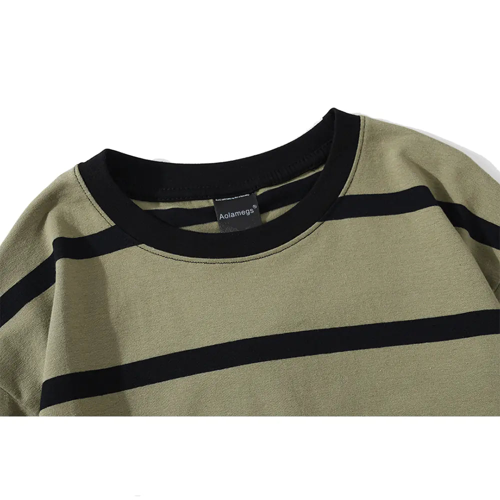 High Street Versatile Men's Cotton Polyester T-Shirt