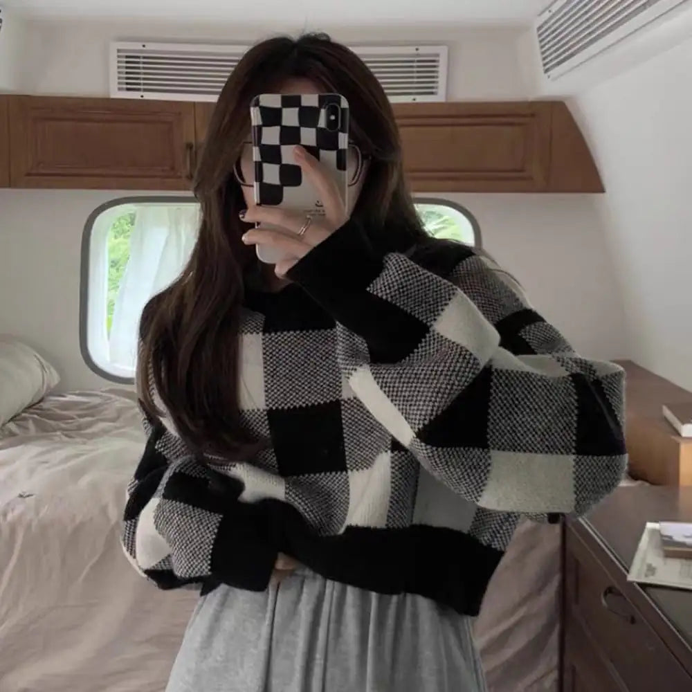 Suéter Checkered Cozy