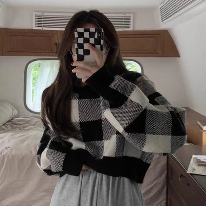 Suéter Checkered Cozy