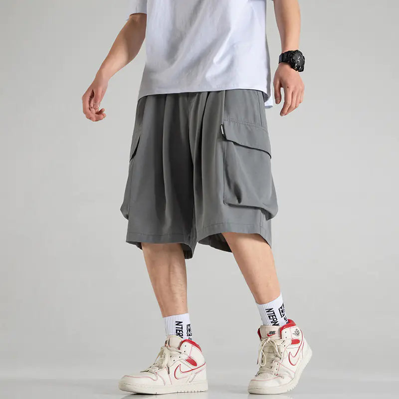 Pantalones Cortos Casuales Sueltos Hombre