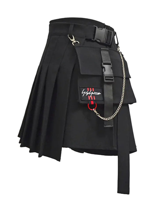 Falda Cargo Asimétrica