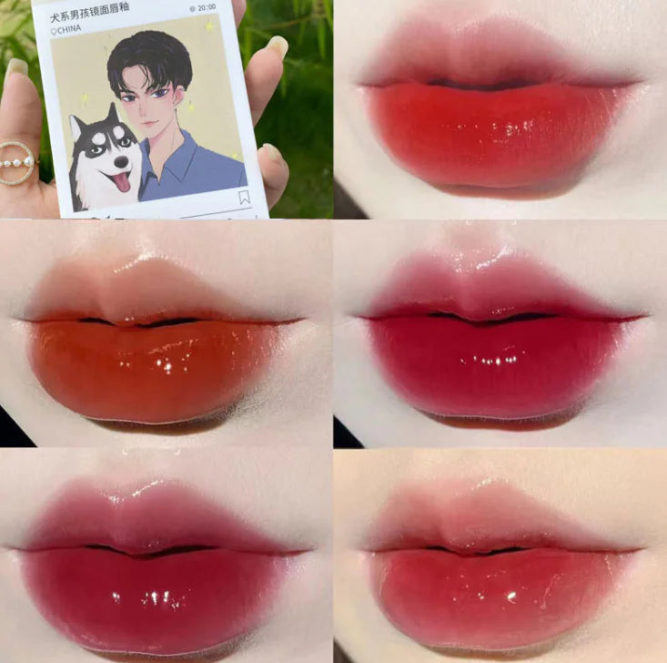 5 Pcs Anime Matte Velvet Lip Glaze Lipsticks Set