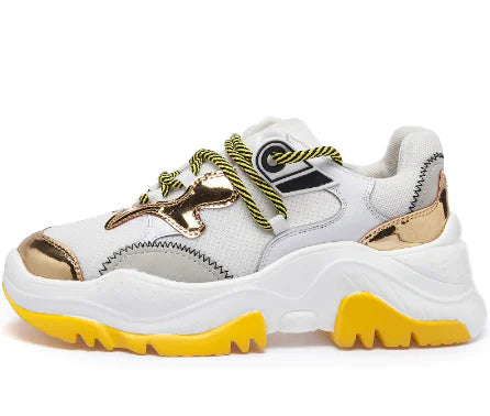 Versatile Dad Shoes - Breathable Casual Sports Sneakers