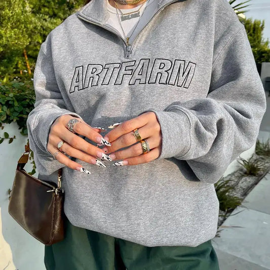 Sudadera Half-Zip Artfarm