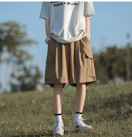 Pantalones Cortos Casuales Sueltos Hombre