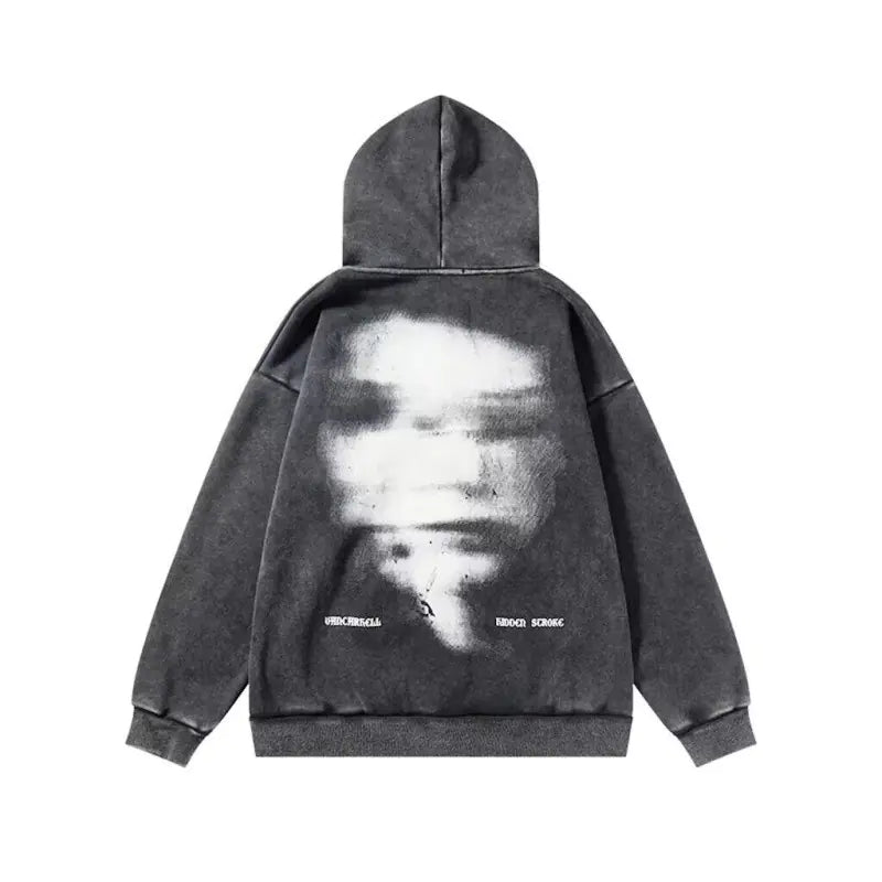 Oversized American Style Letter Hoodie Jacket (Couples)