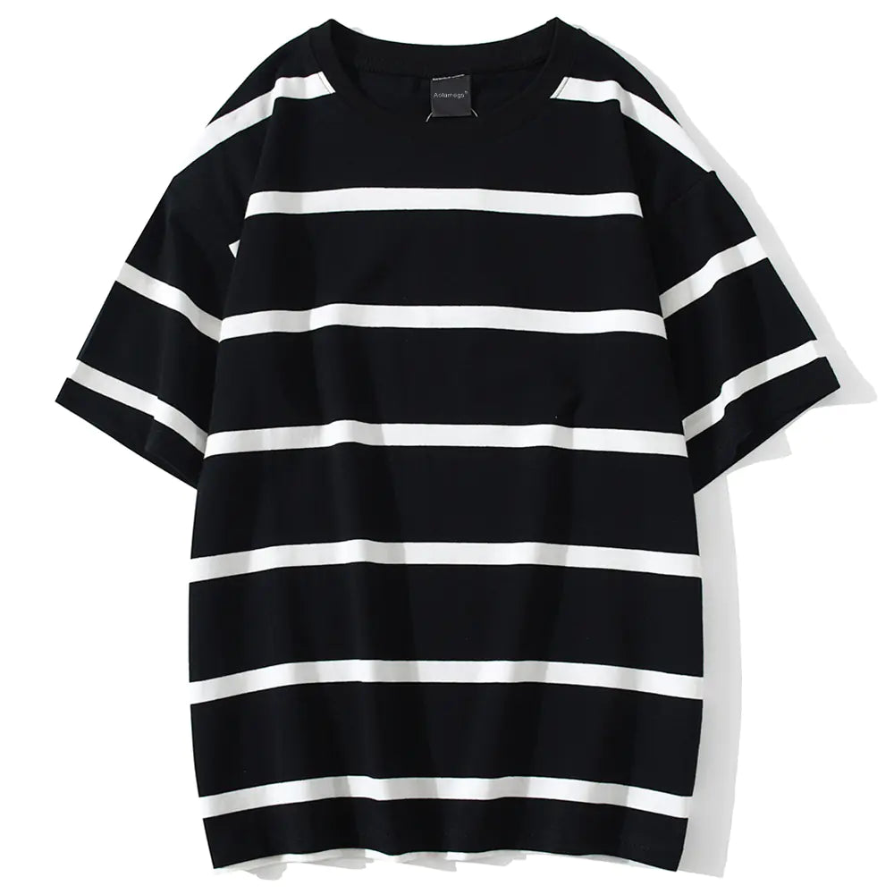High Street Versatile Men's Cotton Polyester T-Shirt