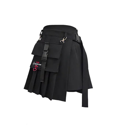 Falda Cargo Asimétrica