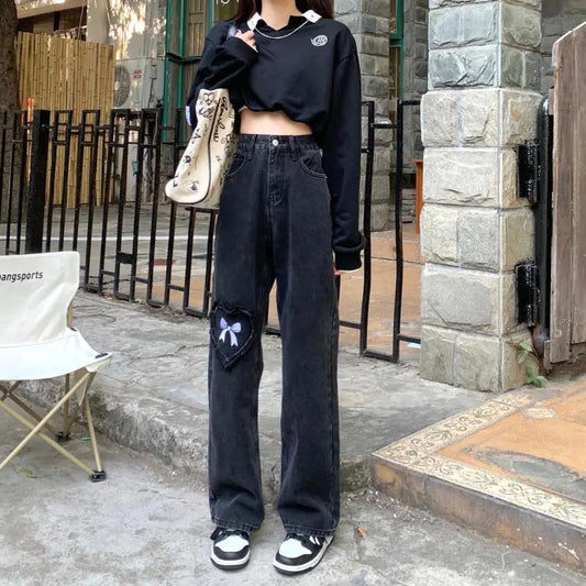Pantalón Denim “Cute Chaos”