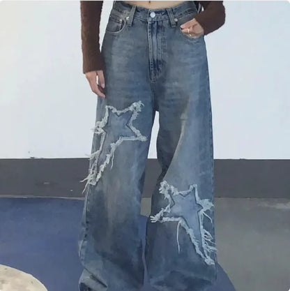 Street Oversized Loose Jeans