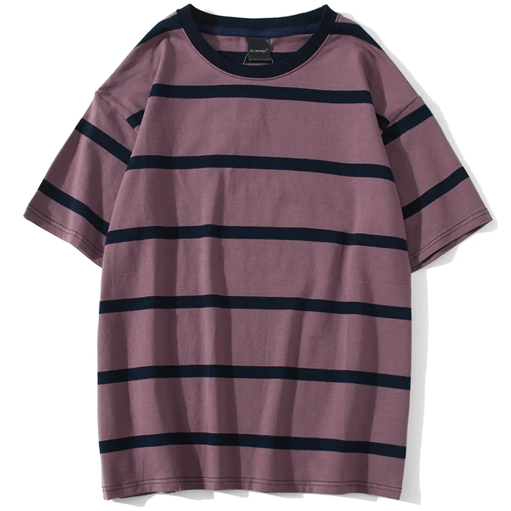High Street Versatile Men's Cotton Polyester T-Shirt