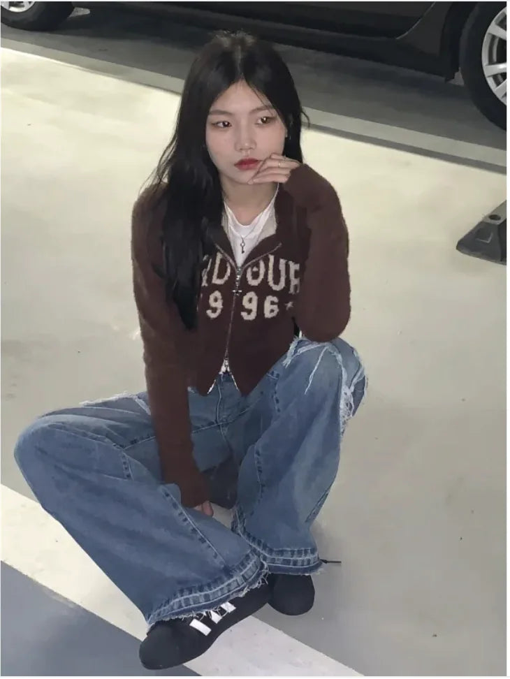 Street Oversized Loose Jeans