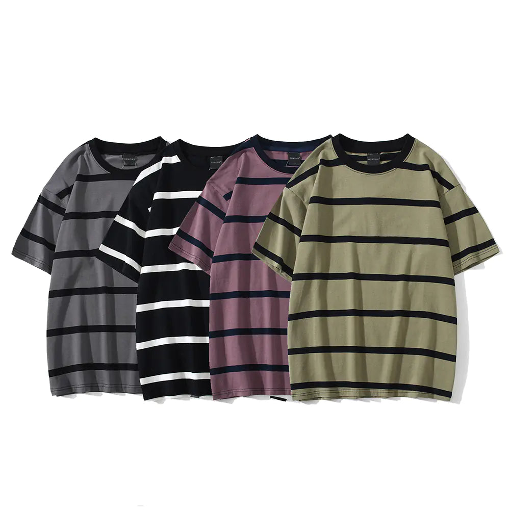 High Street Versatile Men's Cotton Polyester T-Shirt
