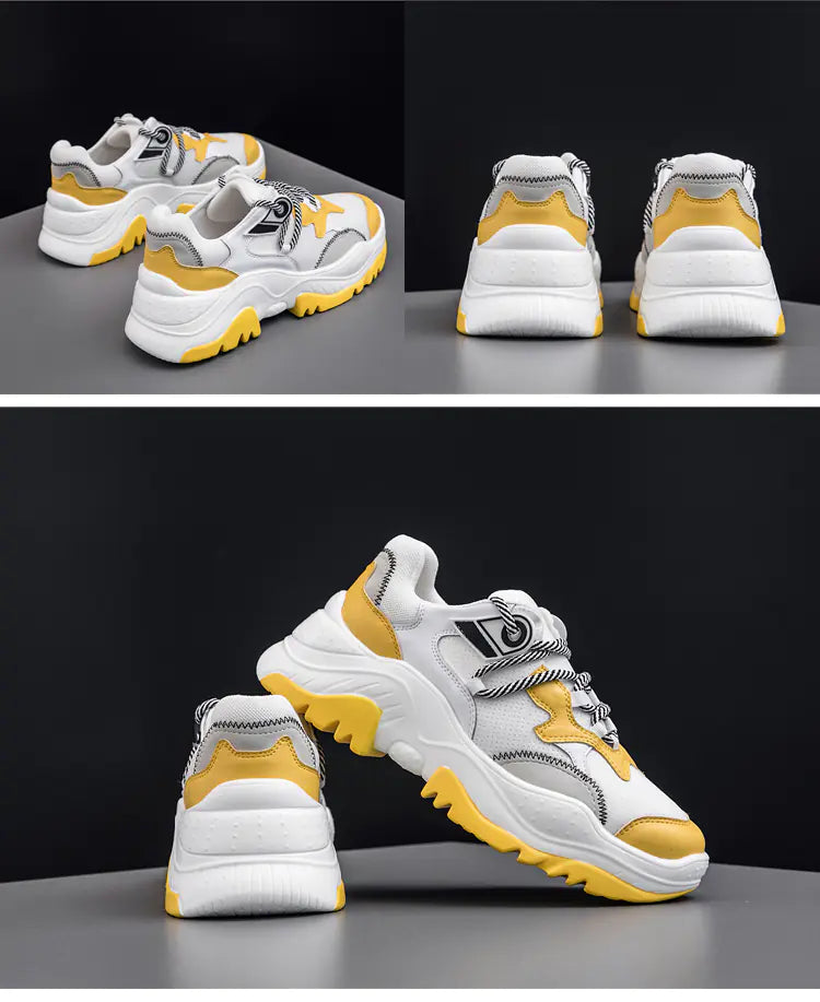 Versatile Dad Shoes - Breathable Casual Sports Sneakers