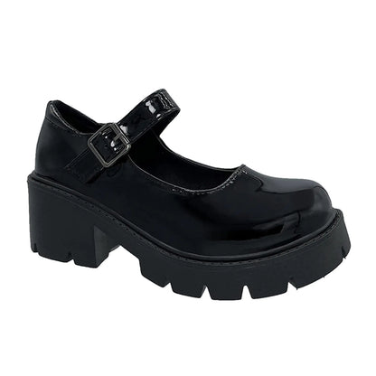 Women Chunky Heel Oxford Dress Shoes Womens