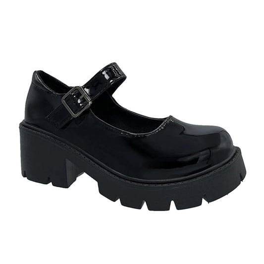 Women Chunky Heel Oxford Dress Shoes Womens