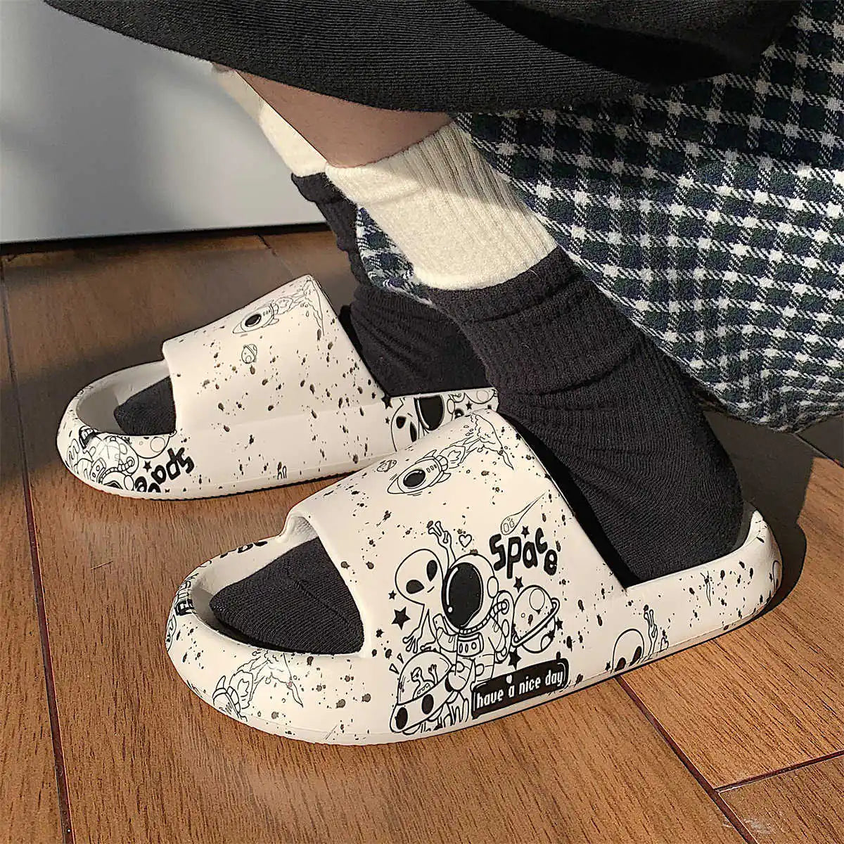 Graffiti Sandals and Slippers