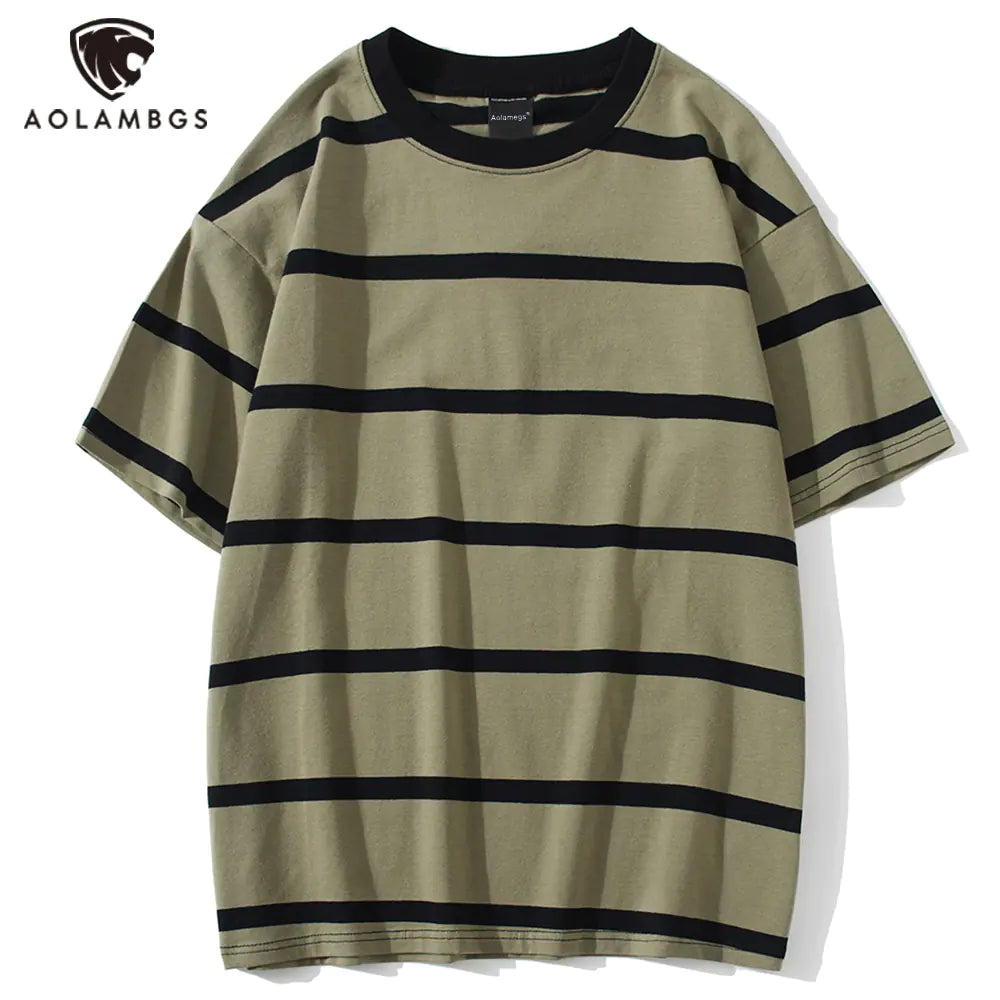 High Street Versatile Men's Cotton Polyester T-Shirt