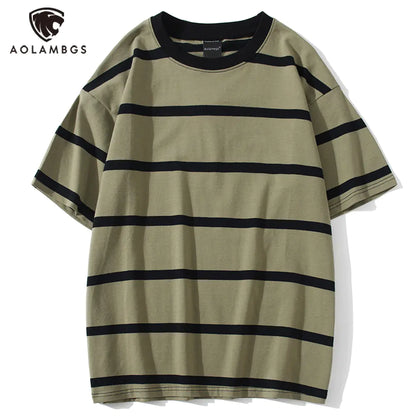 High Street Versatile Men's Cotton Polyester T-Shirt