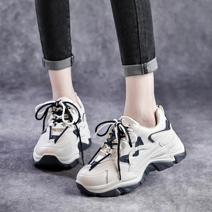 Versatile Dad Shoes - Breathable Casual Sports Sneakers